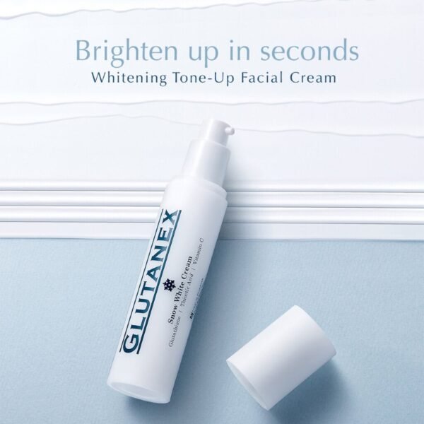 Glutanex™ Snow White Brightening Cream – Glutathione & Vitamin C for a Luminous, Even Complexion - Image 3