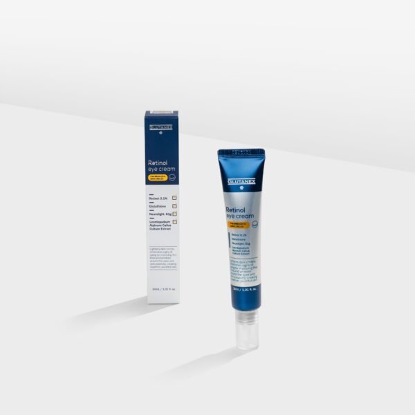 Glutanex Retinol Eye Cream targets dark circles and reduces signs of ageing by smoothing fine lines and wrinkles, leaving the skin around the eyes nourished and youthful - Image 4