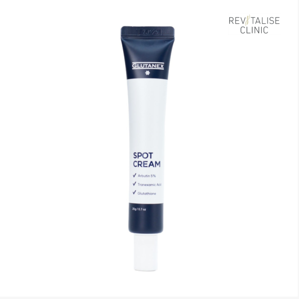 GLUTANEX™ Spot Correcting Cream – Brightening & Antioxidant Formula with Glutathione, Tranexamic Acid & 5% Arbutin (20g)
