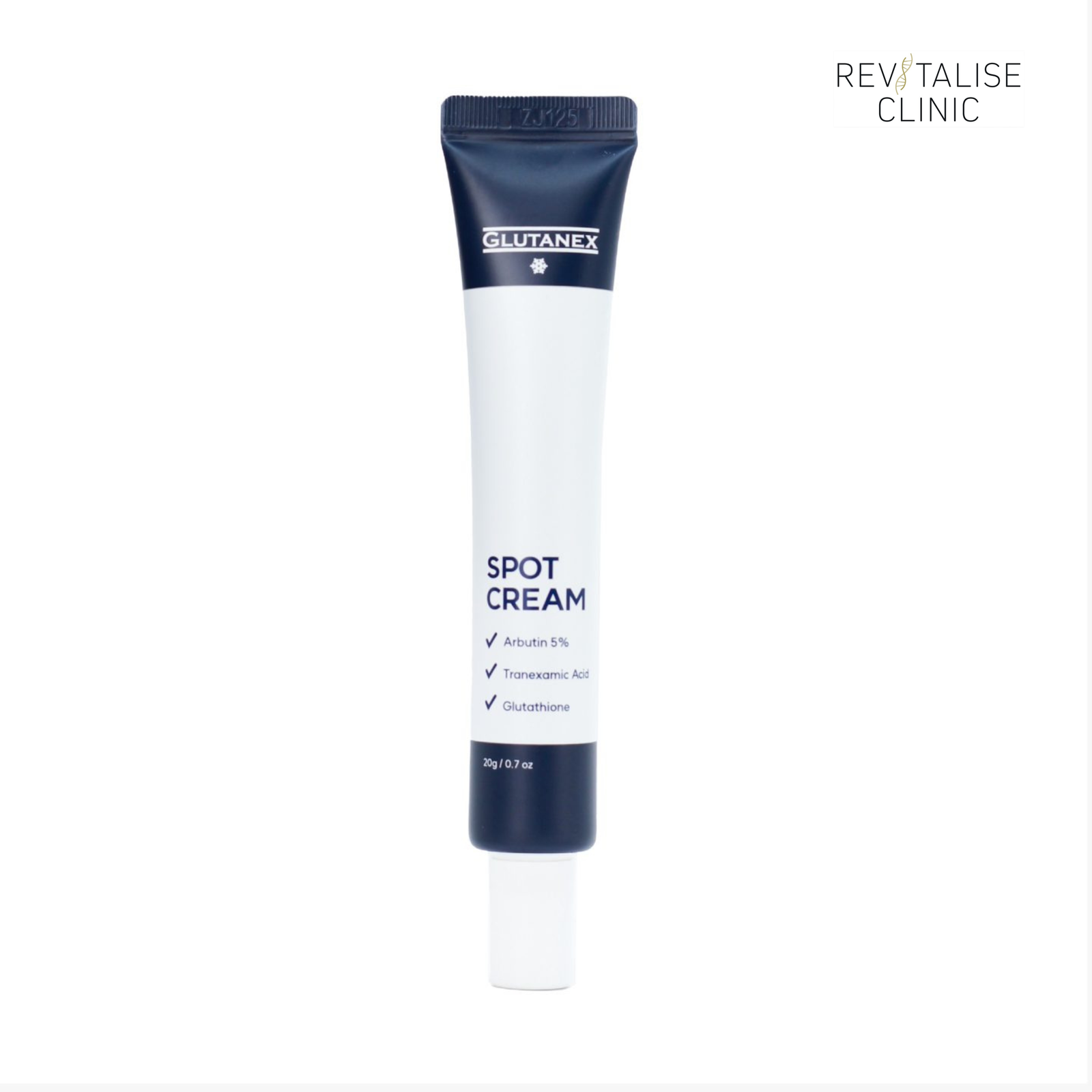 GLUTANEX™ Spot Correcting Cream – Brightening & Antioxidant Formula with Glutathione, Tranexamic Acid & 5% Arbutin (20g)
